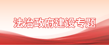 法治政府建设